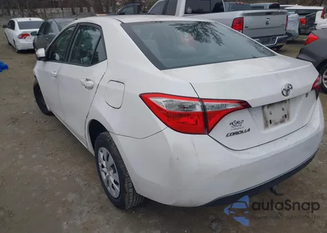 2014 Toyota Corolla L z USA, uszkodzony, nr VIN 2T1BURHE5EC122691